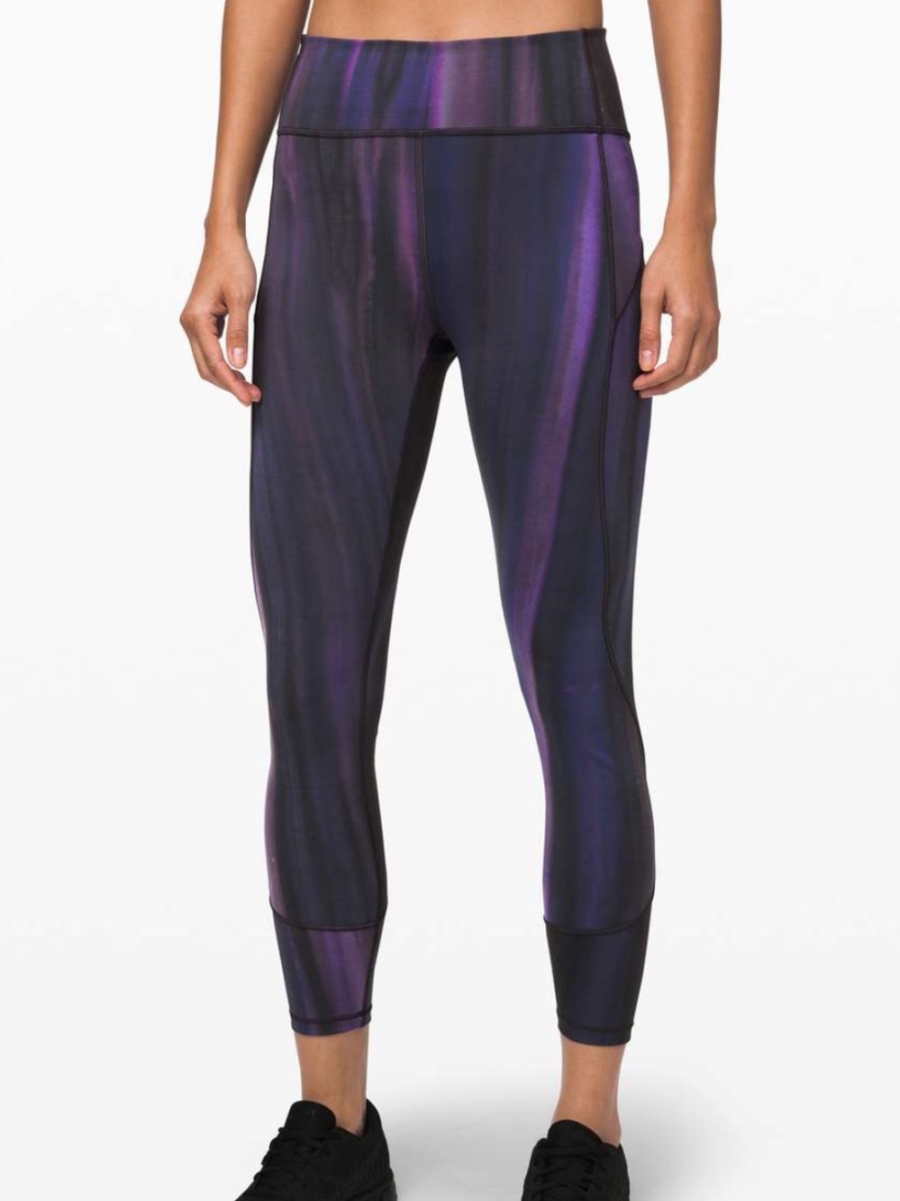 lululemon athletica Purple and Black Spray-Dye Leggings - Picture 3 of 6